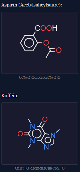 2D-Molekülstrukturen